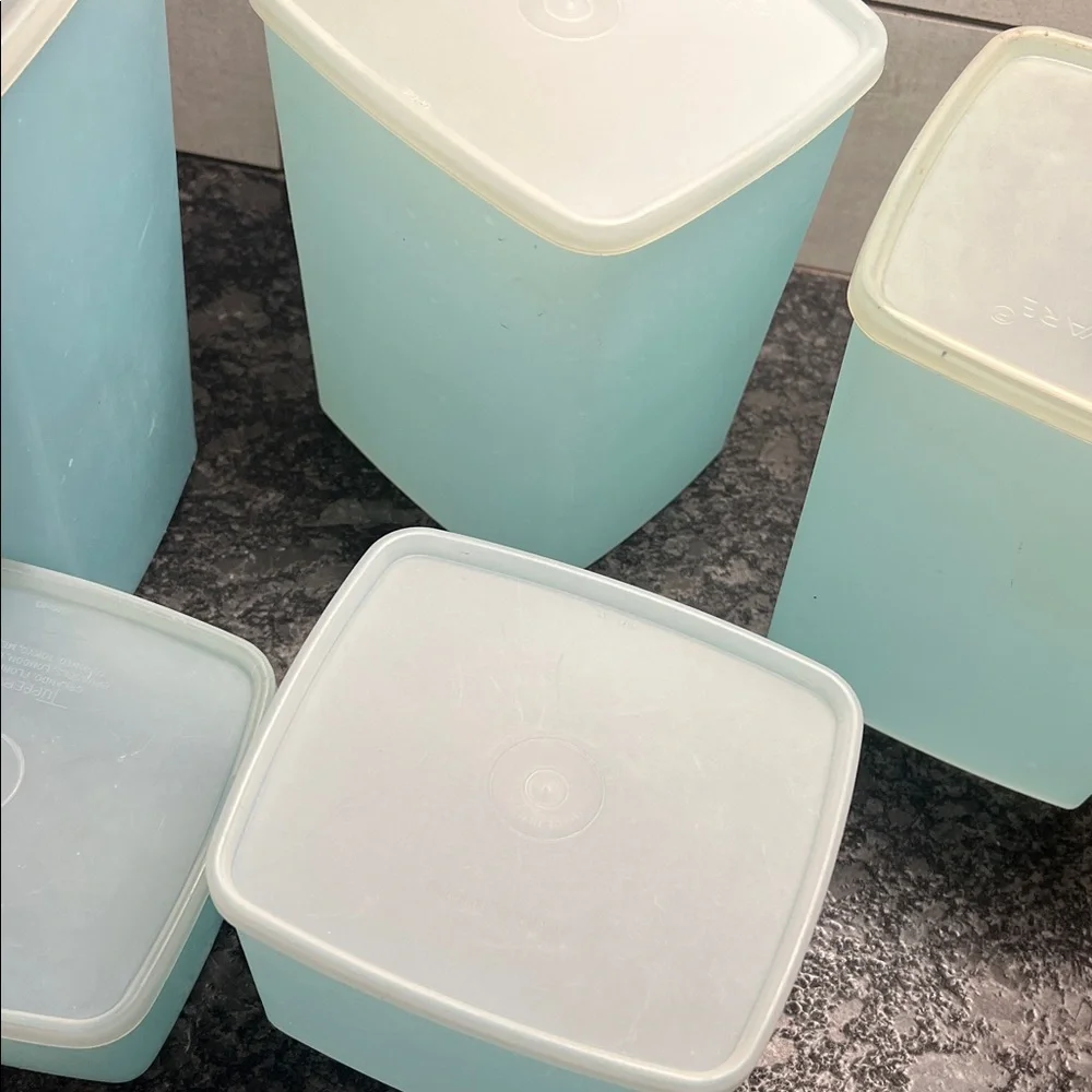 Airtight Blue Storage Container Set